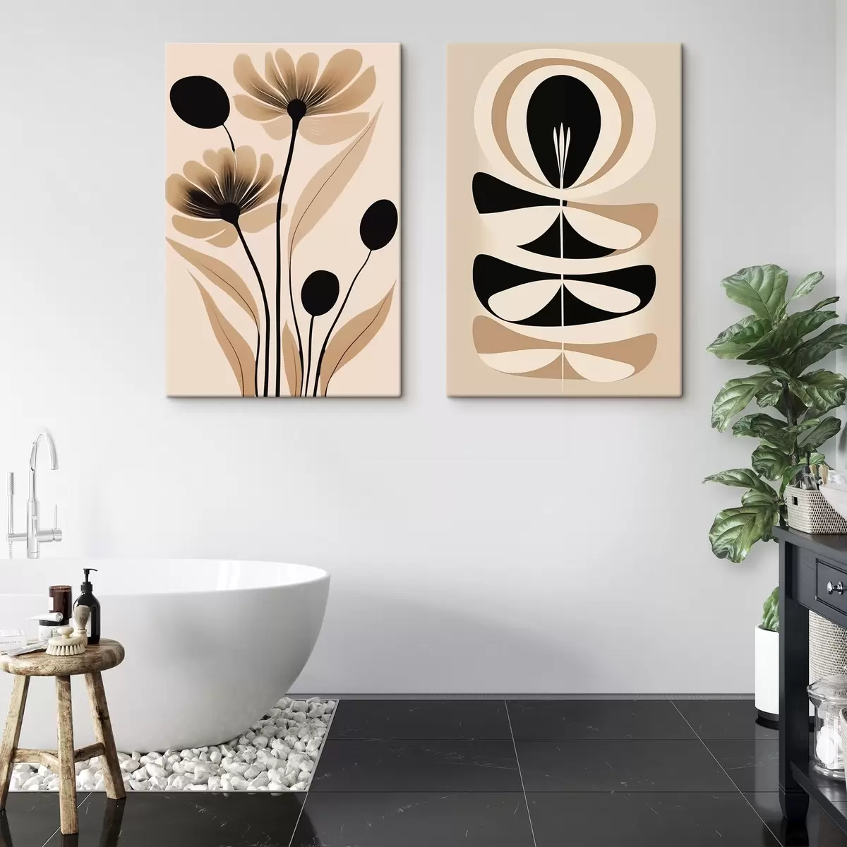 Obraz Abstraktní květiny Č. m00773