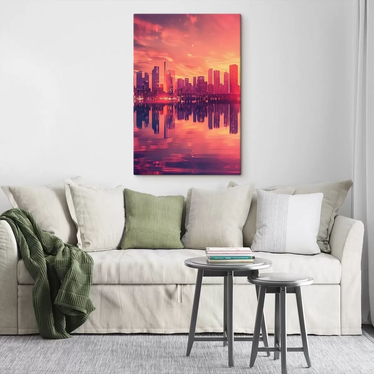 Obraz Město při západu slunce Č. s45658