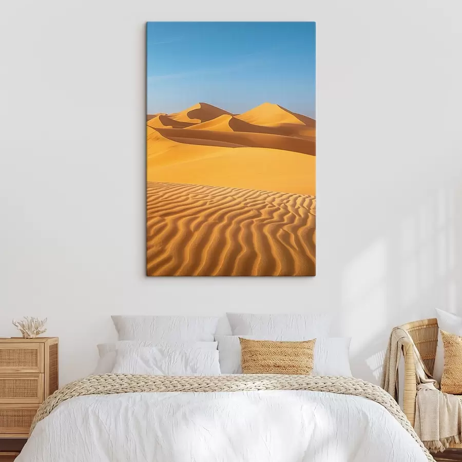 Obraz Modrá obloha na pozadí pouště Č. s45666
