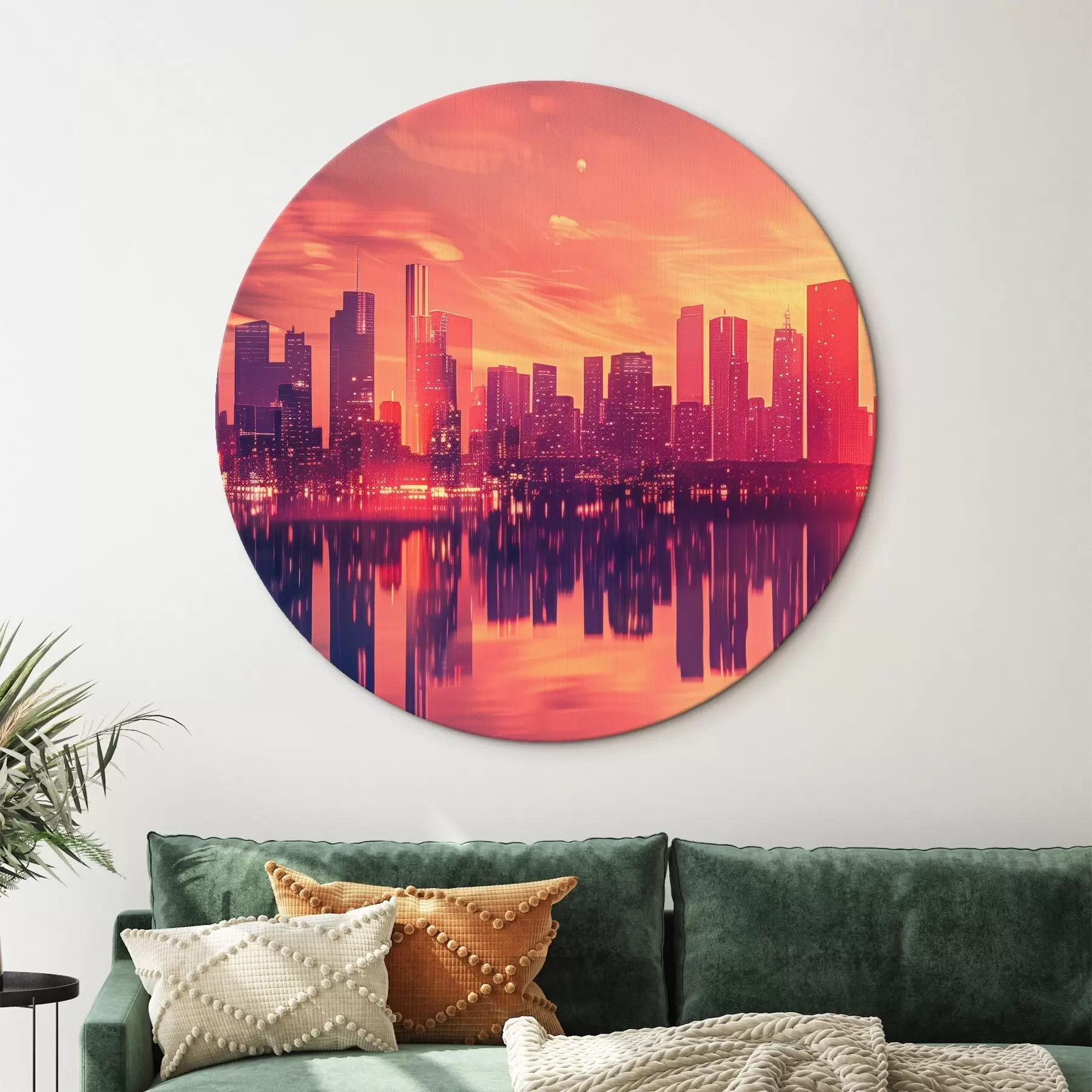 Obraz Město při západu slunce Č. r45658