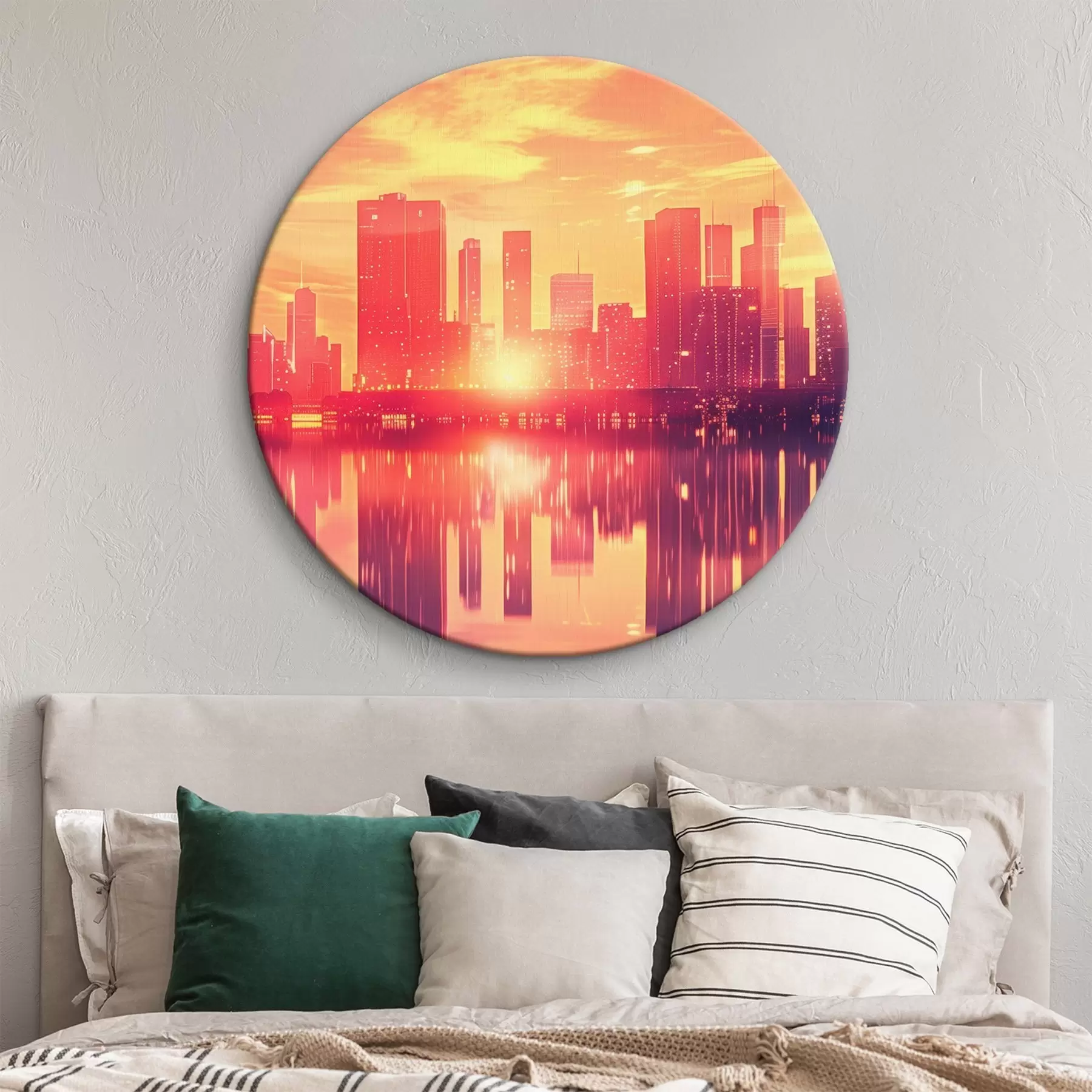 Obraz Objednávka na pozadí moderního města Č. r45659