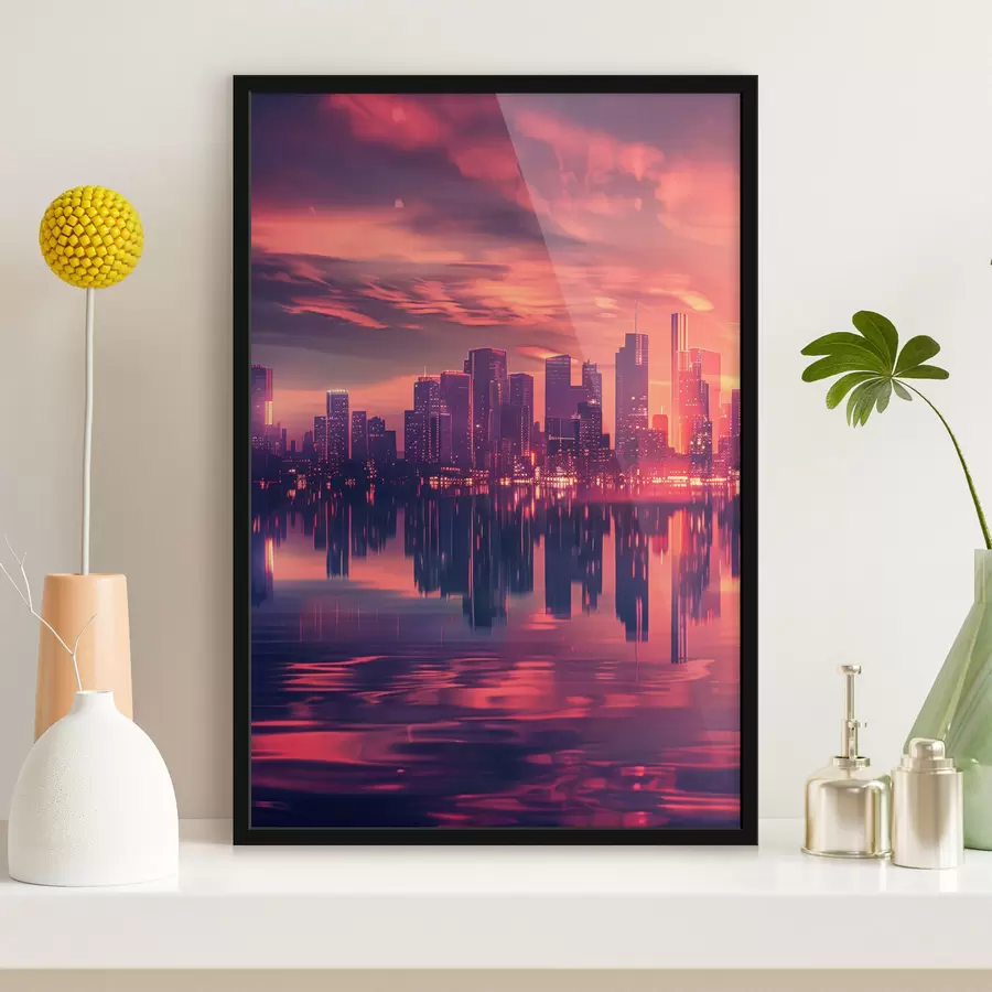 Fototapet Moderní město f45657