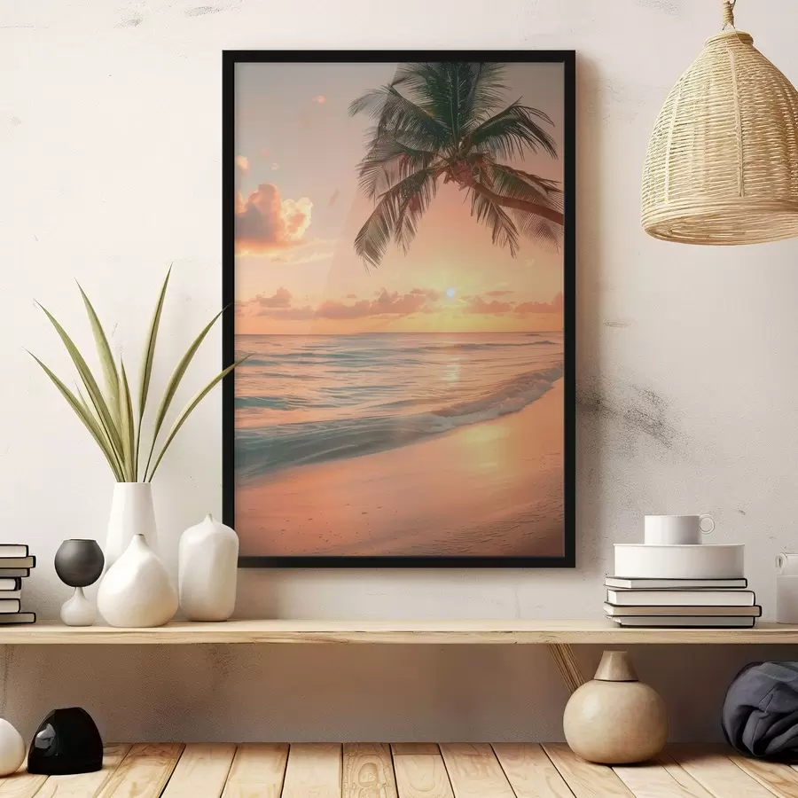 Fototapet Západ slunce na moři f45661