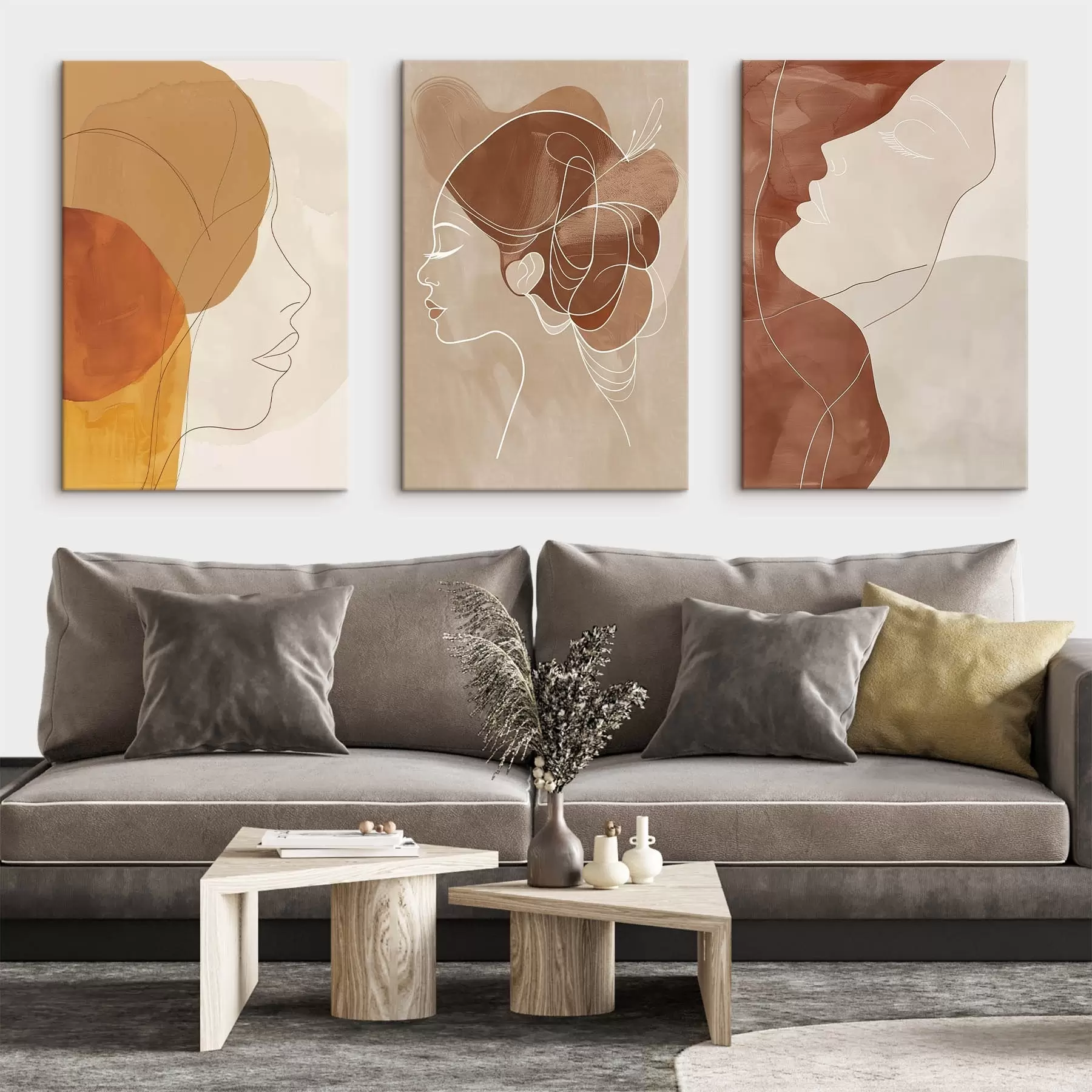 Obraz Abstrakce, lidé, dívka Č. m00783