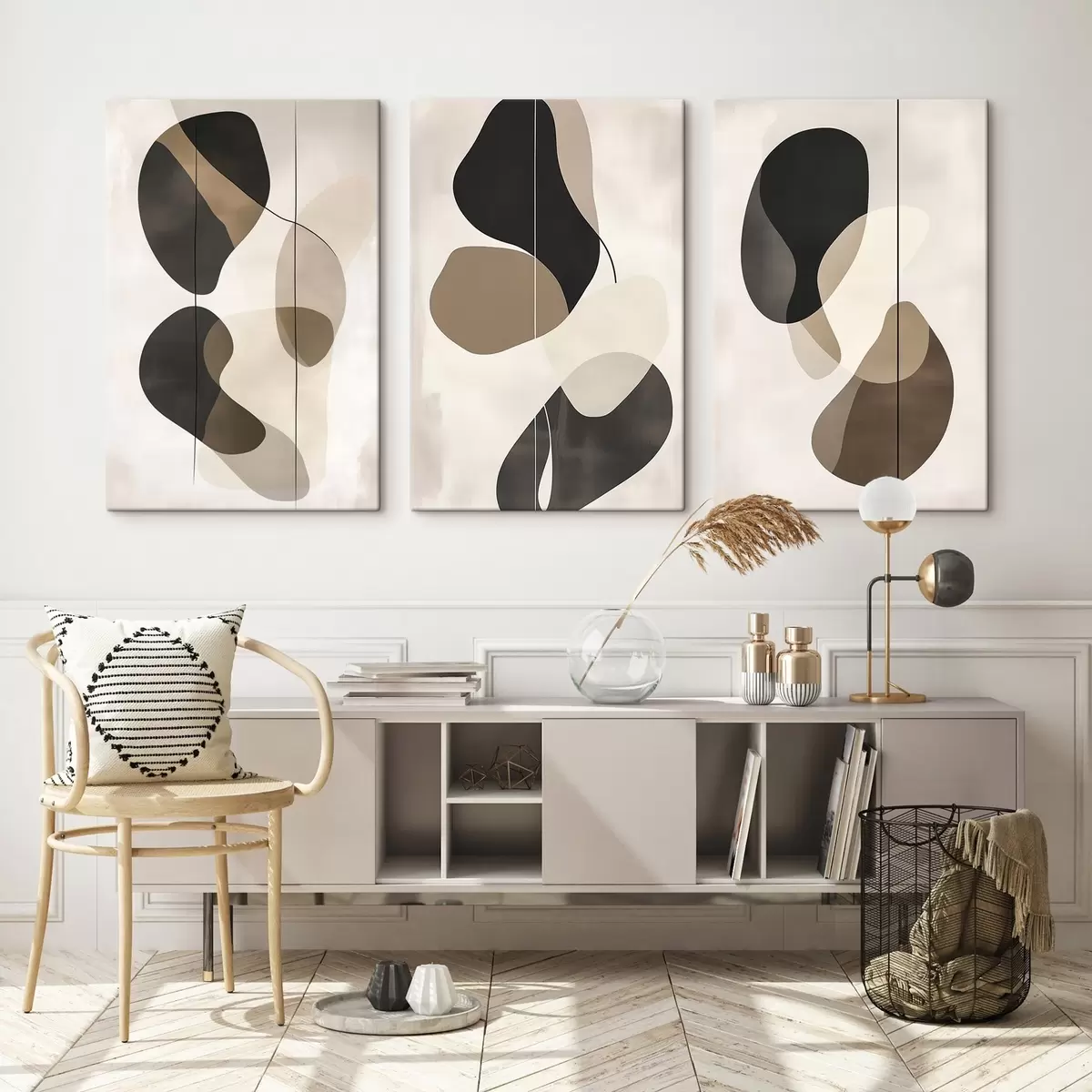 Obraz Plovoucí abstraktní tvary Č. m00777