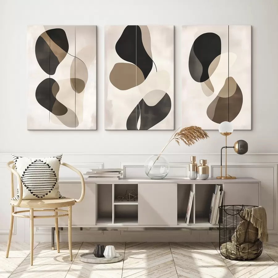 Obraz Plovoucí abstraktní tvary Č. m00777