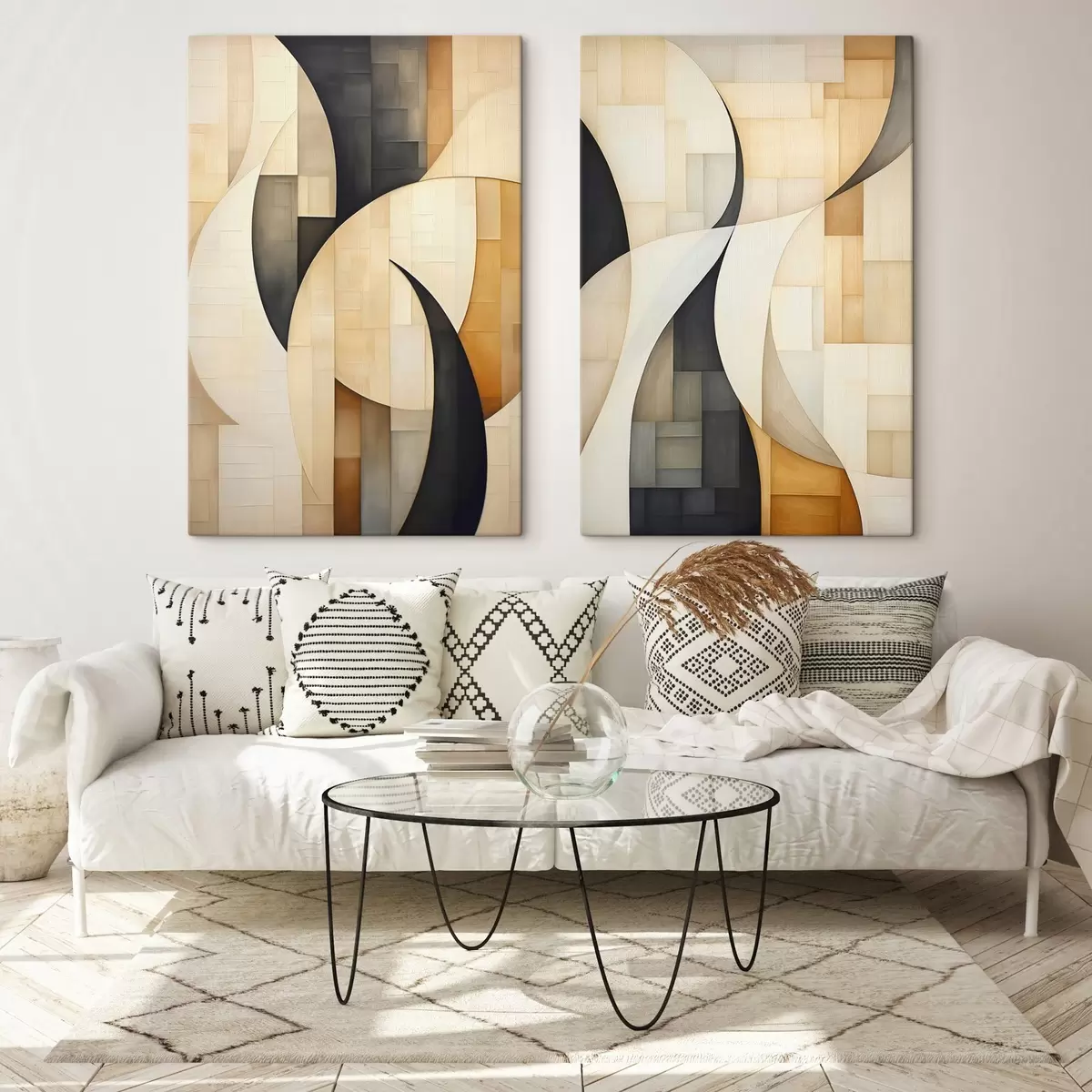 Obraz Geometrické abstrakce Č. m00780