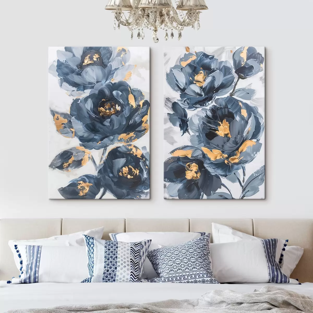 Obraz Velké abstraktní květiny Č. m00782