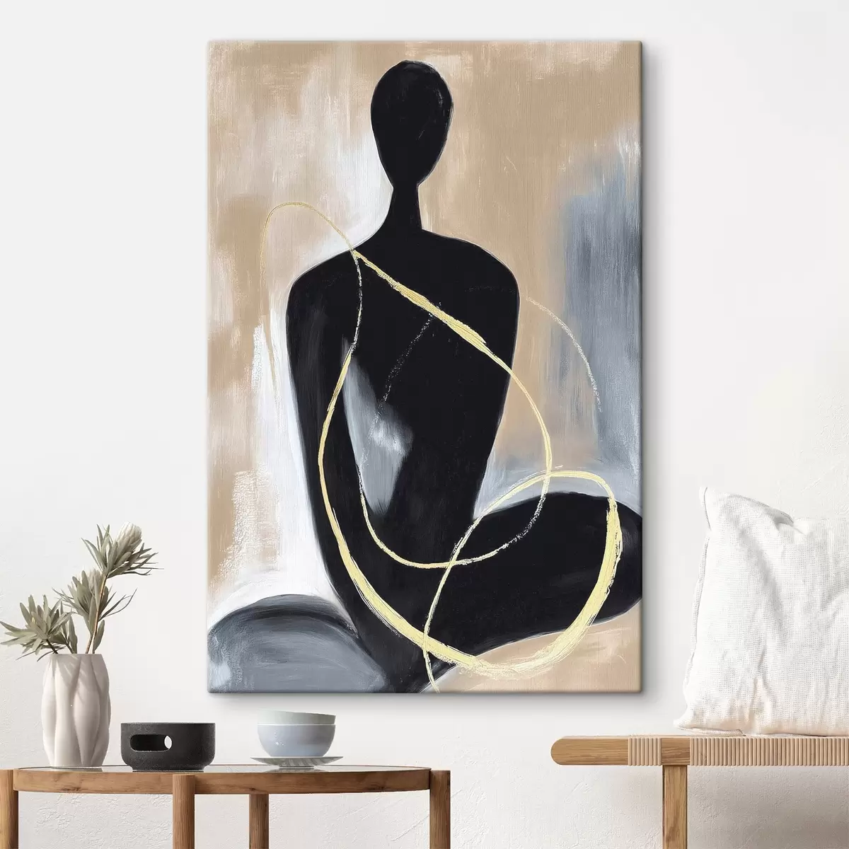 Obraz Abstraktní silueta Č. s45985