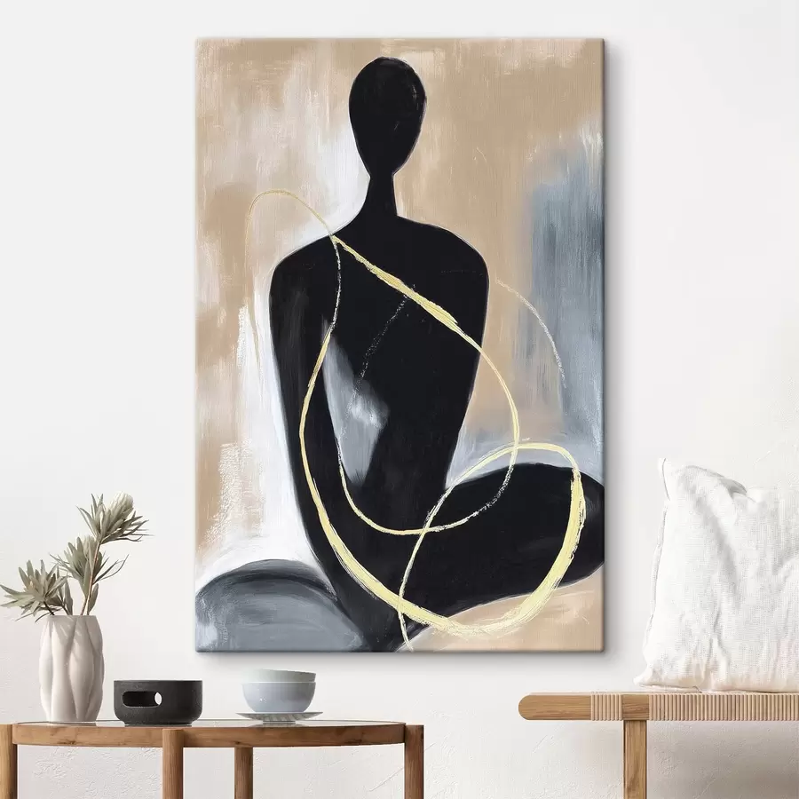 Obraz Abstraktní silueta Č. s45985