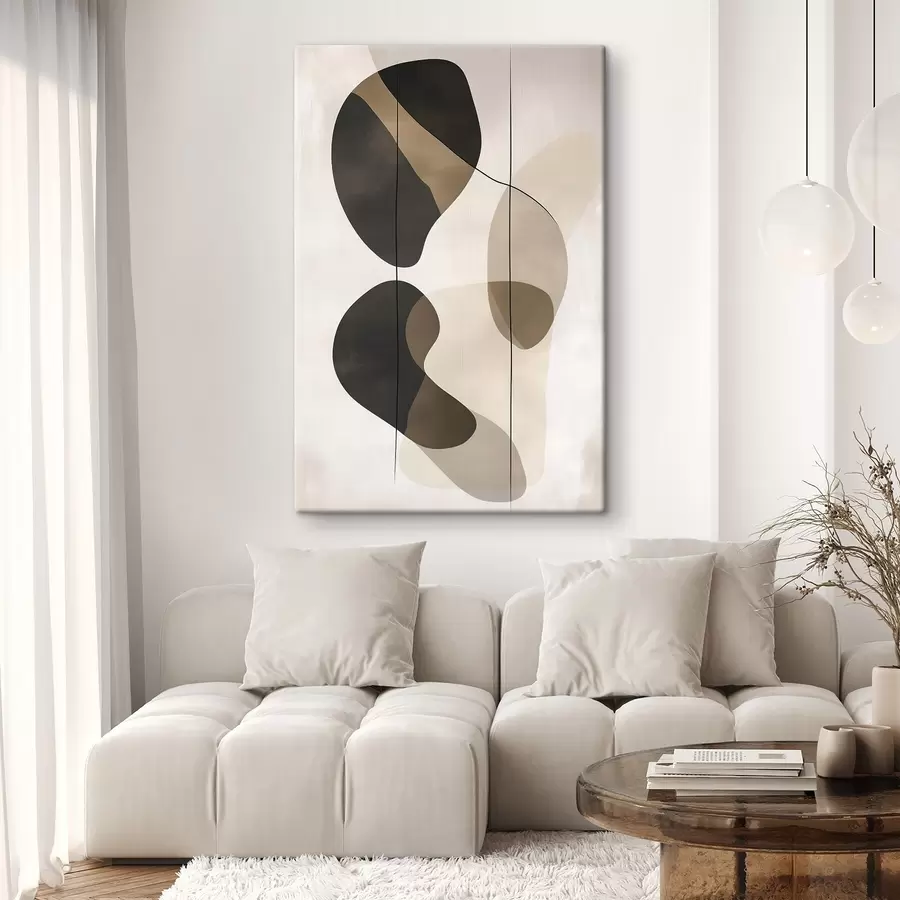 Obraz Plovoucí abstraktní tvary Č. s45991