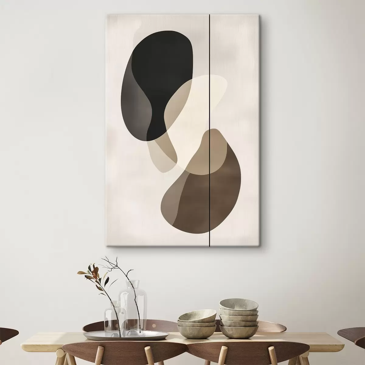 Obraz Plovoucí abstraktní tvary Č. s45994