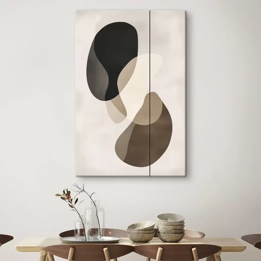 Obraz Plovoucí abstraktní tvary Č. s45994