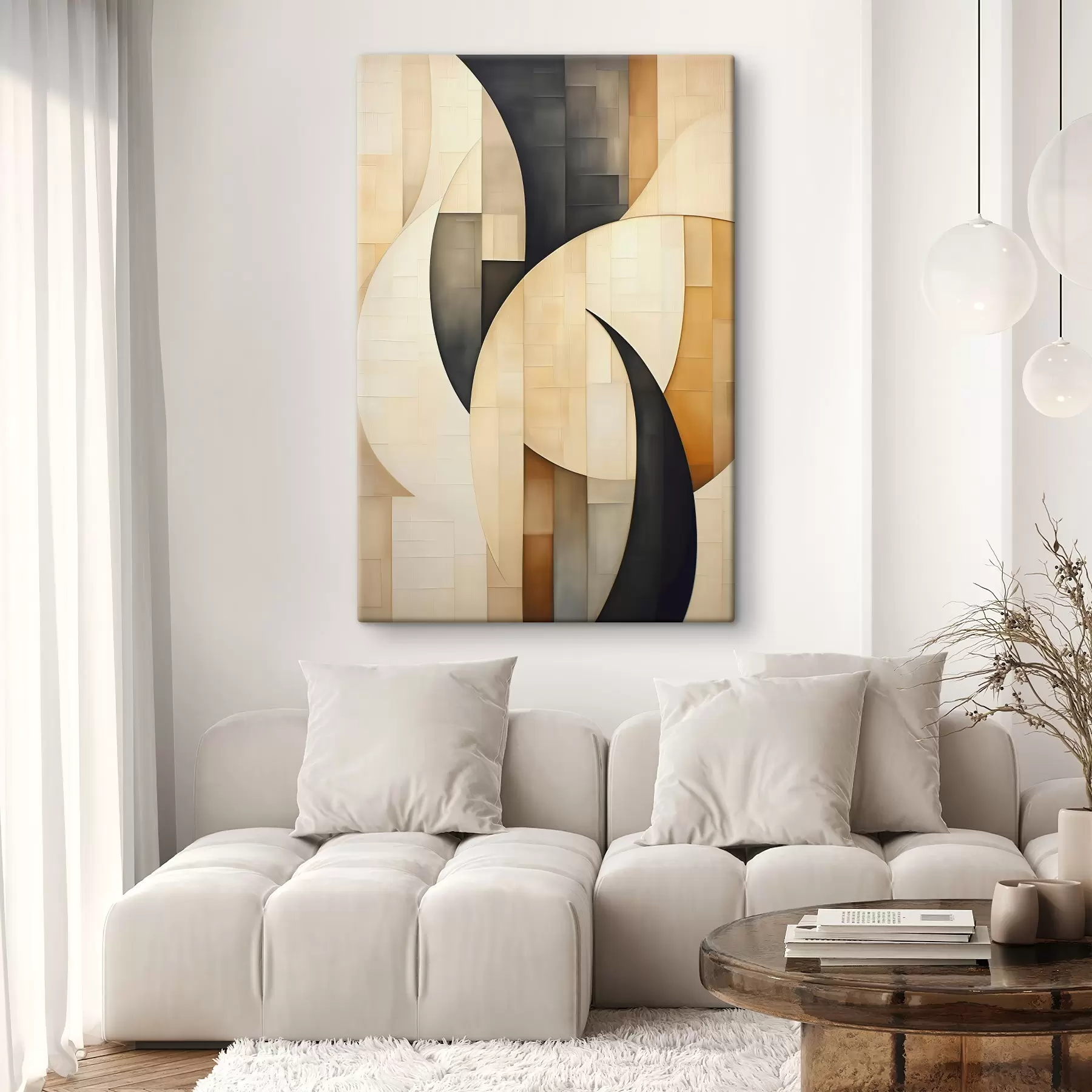 Obraz Geometrické abstrakce Č. s46006