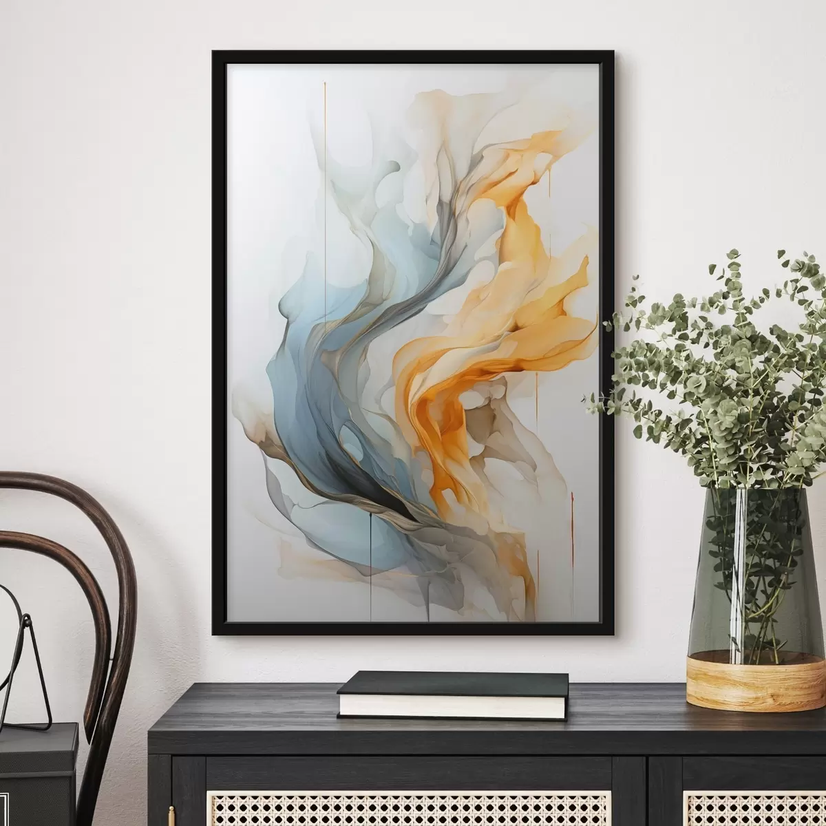 Poster Abstrakce kapaliny f46000