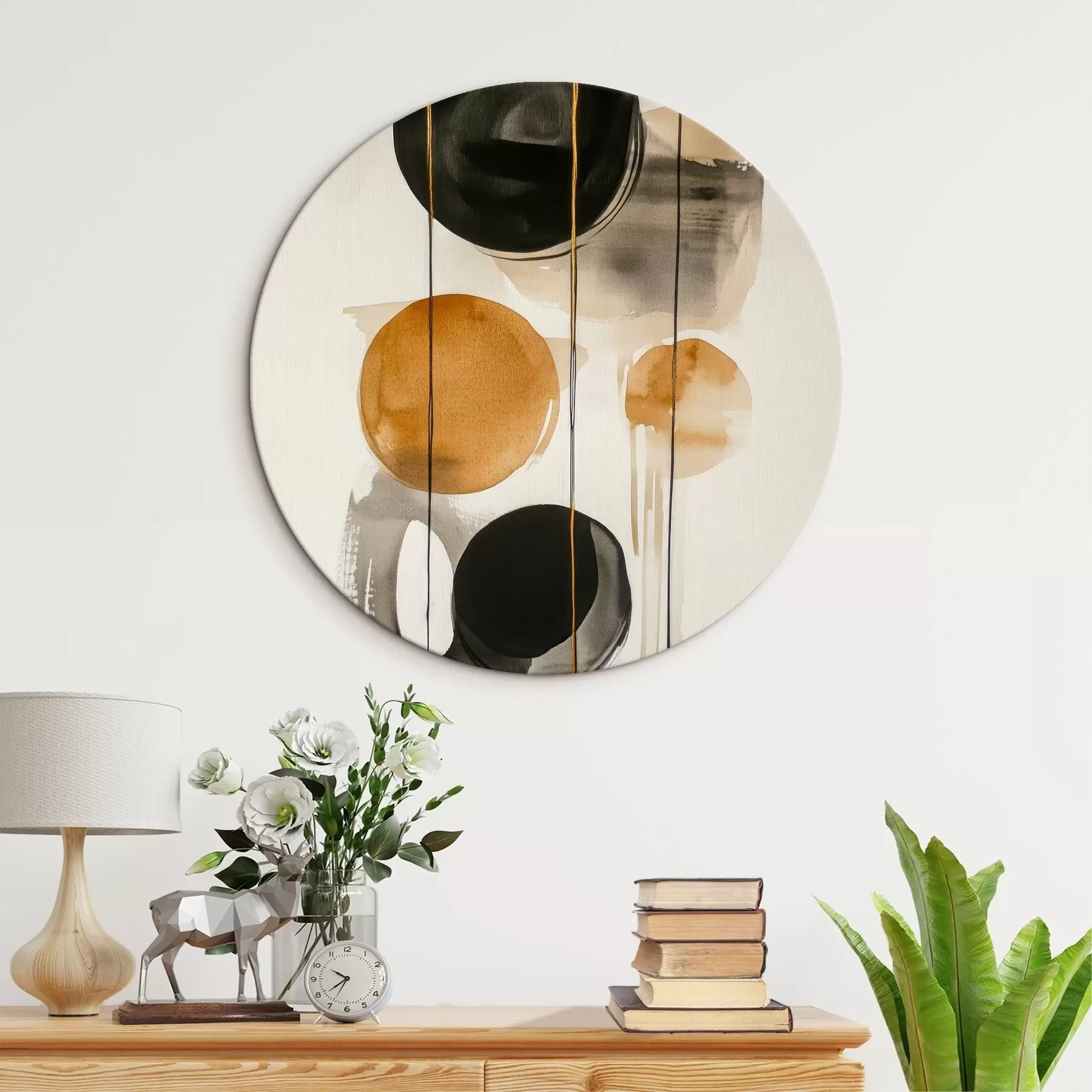 Obraz Abstraktní kruhy Č. r45779