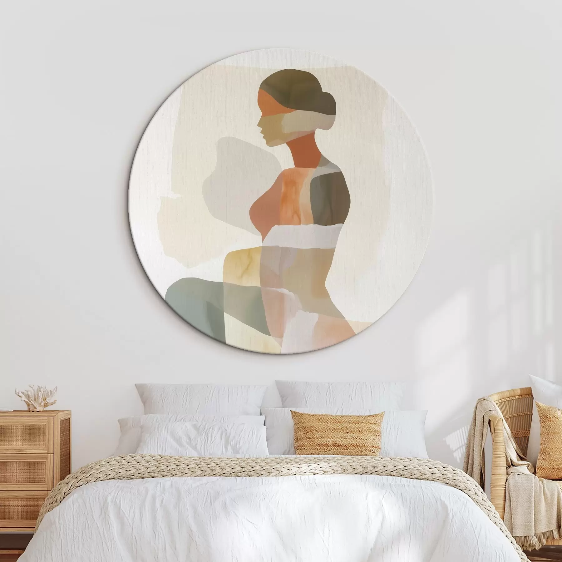 Obraz Abstraktní ženská silueta Č. r45992