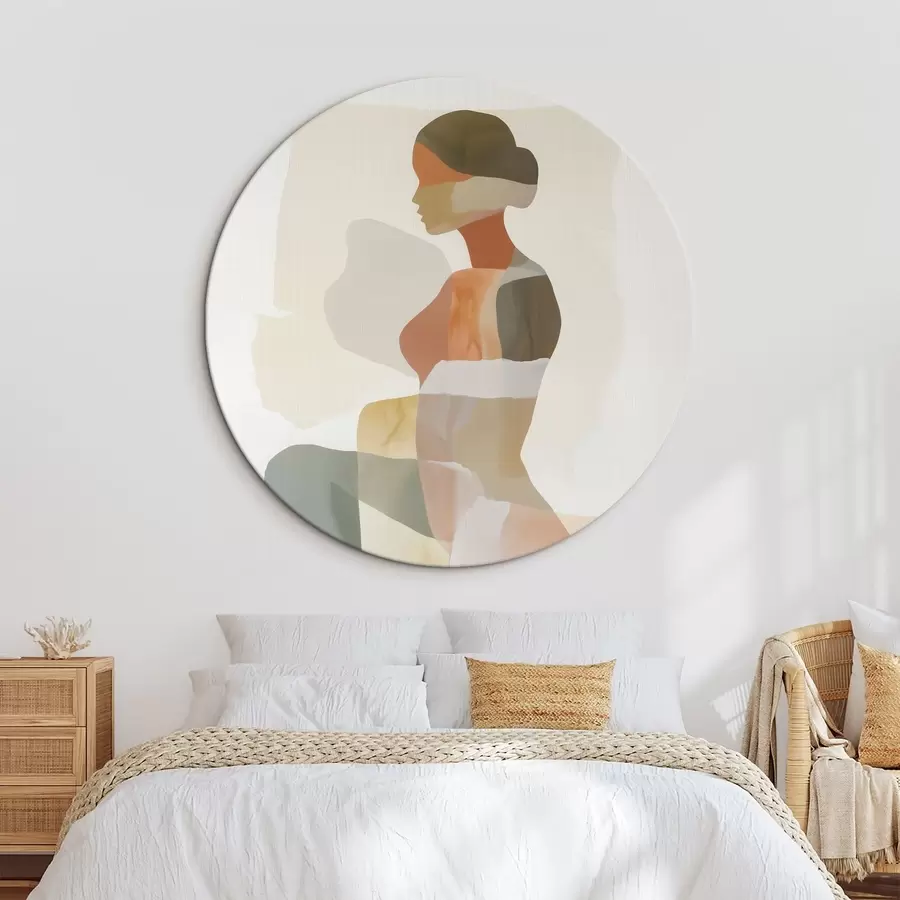 Obraz Abstraktní ženská silueta Č. r45992