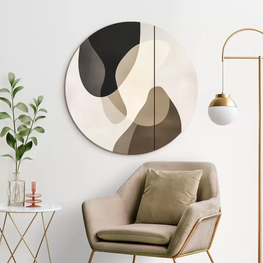 Obraz Plovoucí abstraktní tvary Č. r45994