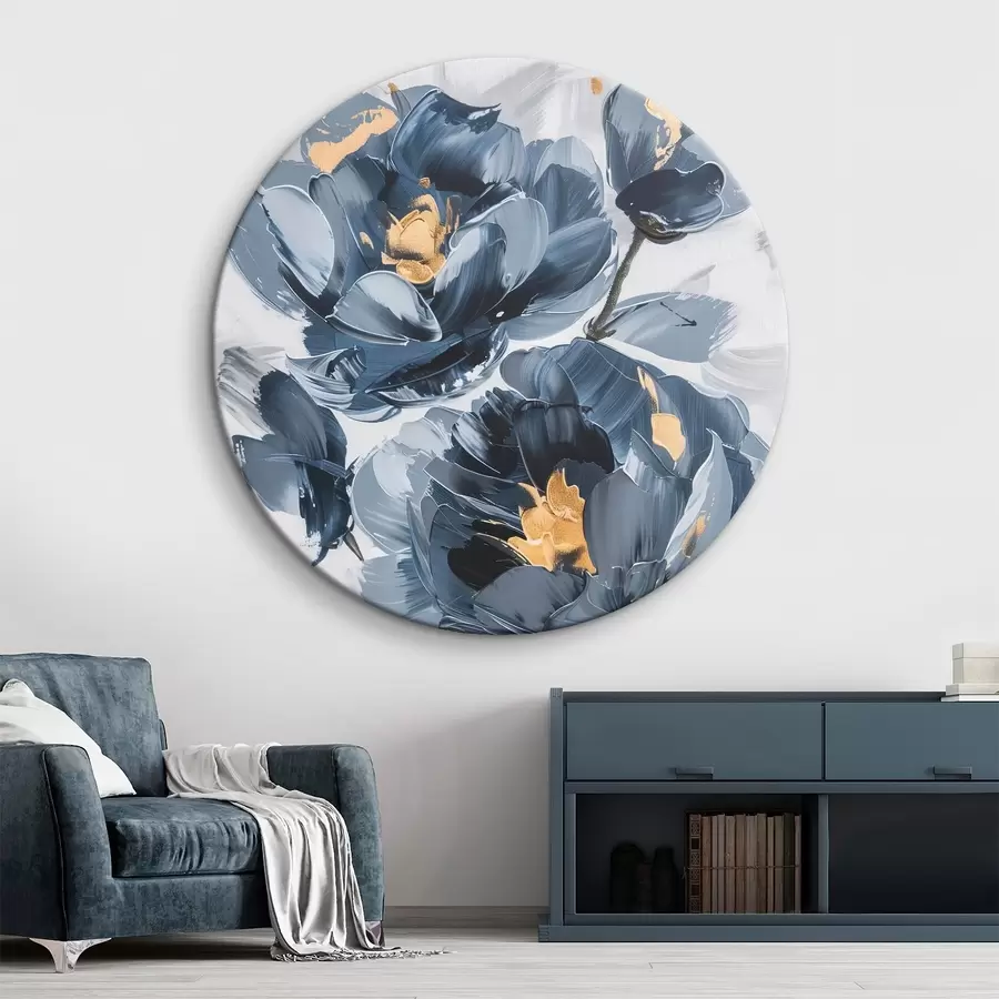 Obraz Velké abstraktní květiny Č. r46010