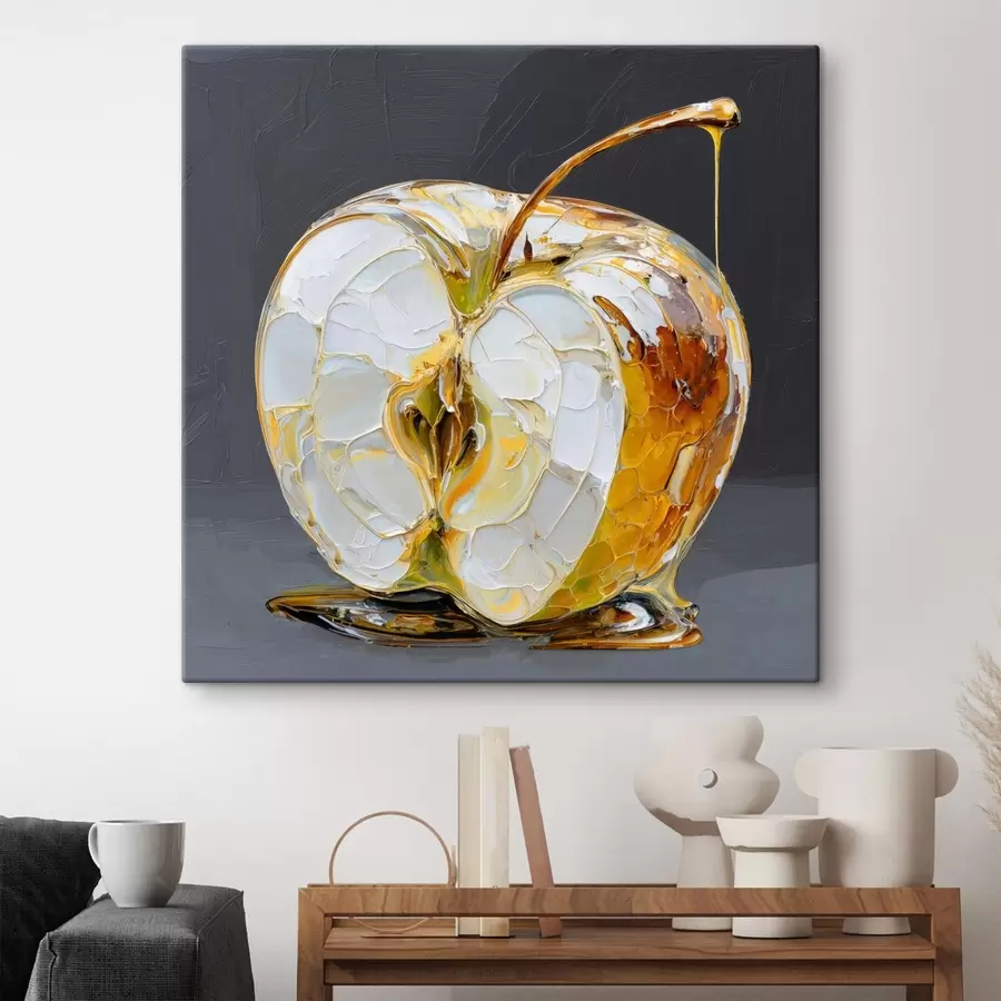 Obraz Sladké jablko v malířském stylu Č. s45861