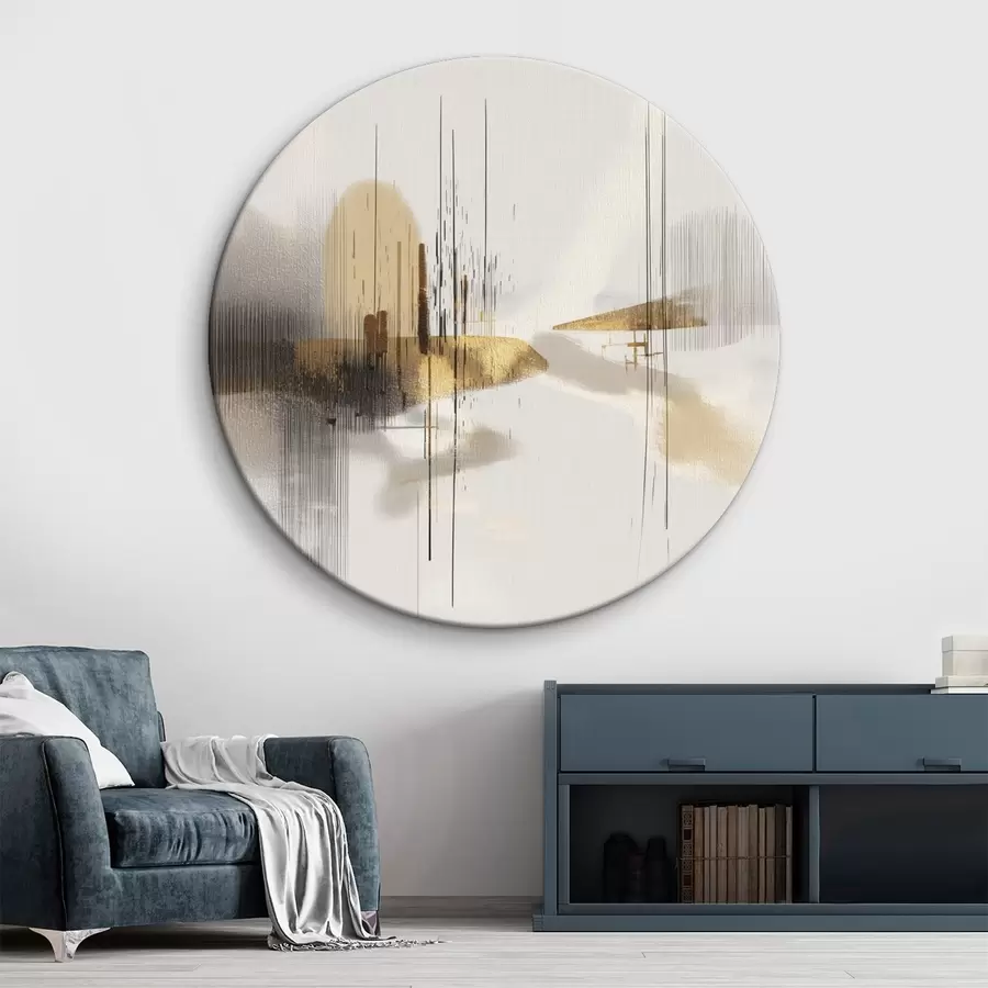 Obraz Klidné pobřeží v minimalistickém grafickém stylu Č. r45849