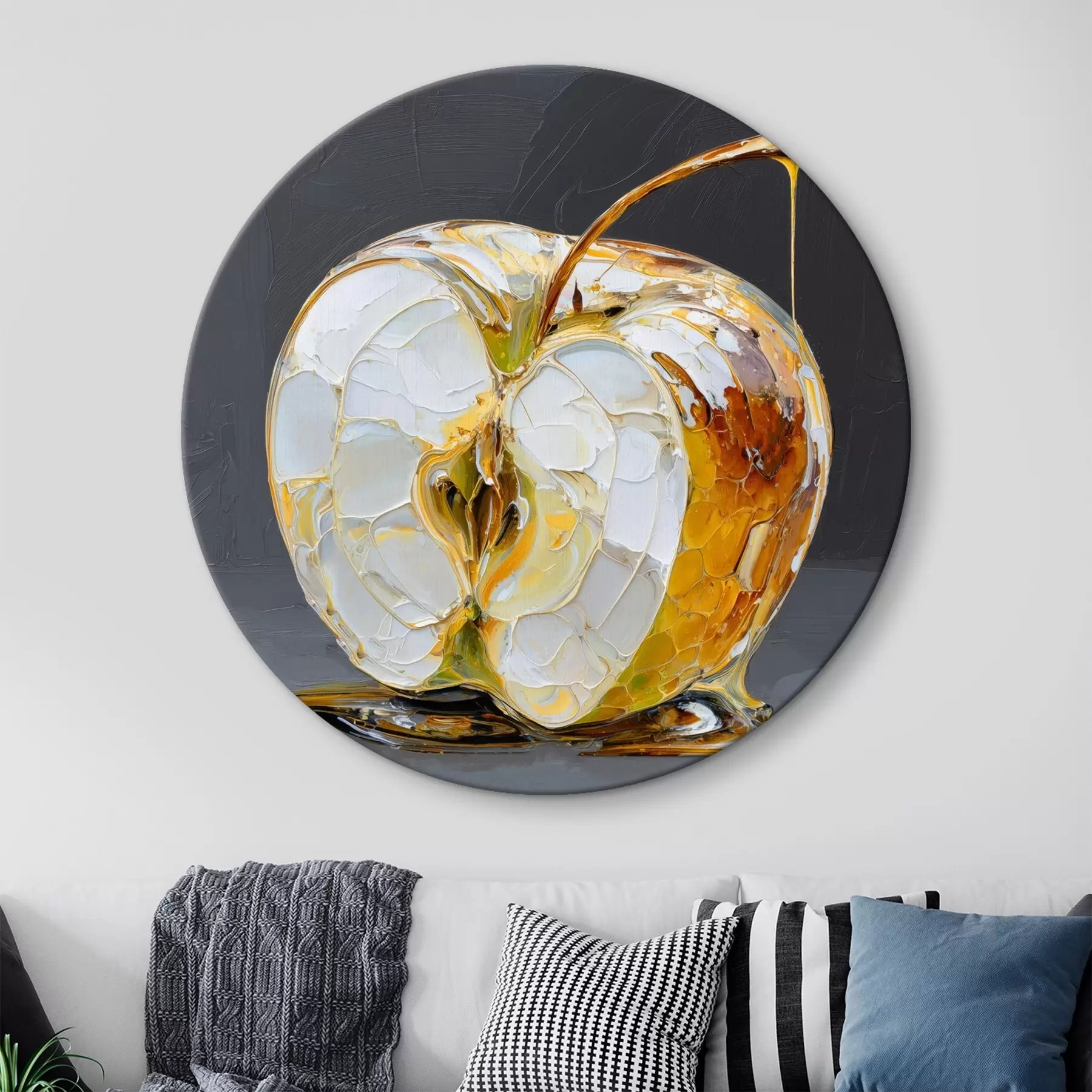 Obraz Sladké jablko v malířském stylu Č. r45861