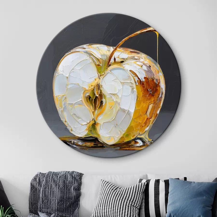 Obraz Sladké jablko v malířském stylu Č. r45861