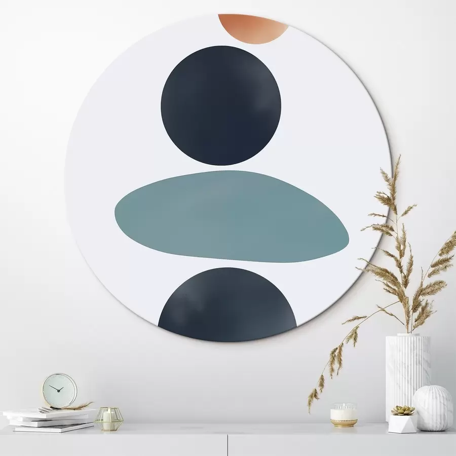 Obraz Abstraktní zaoblené skvrny Č. r46061