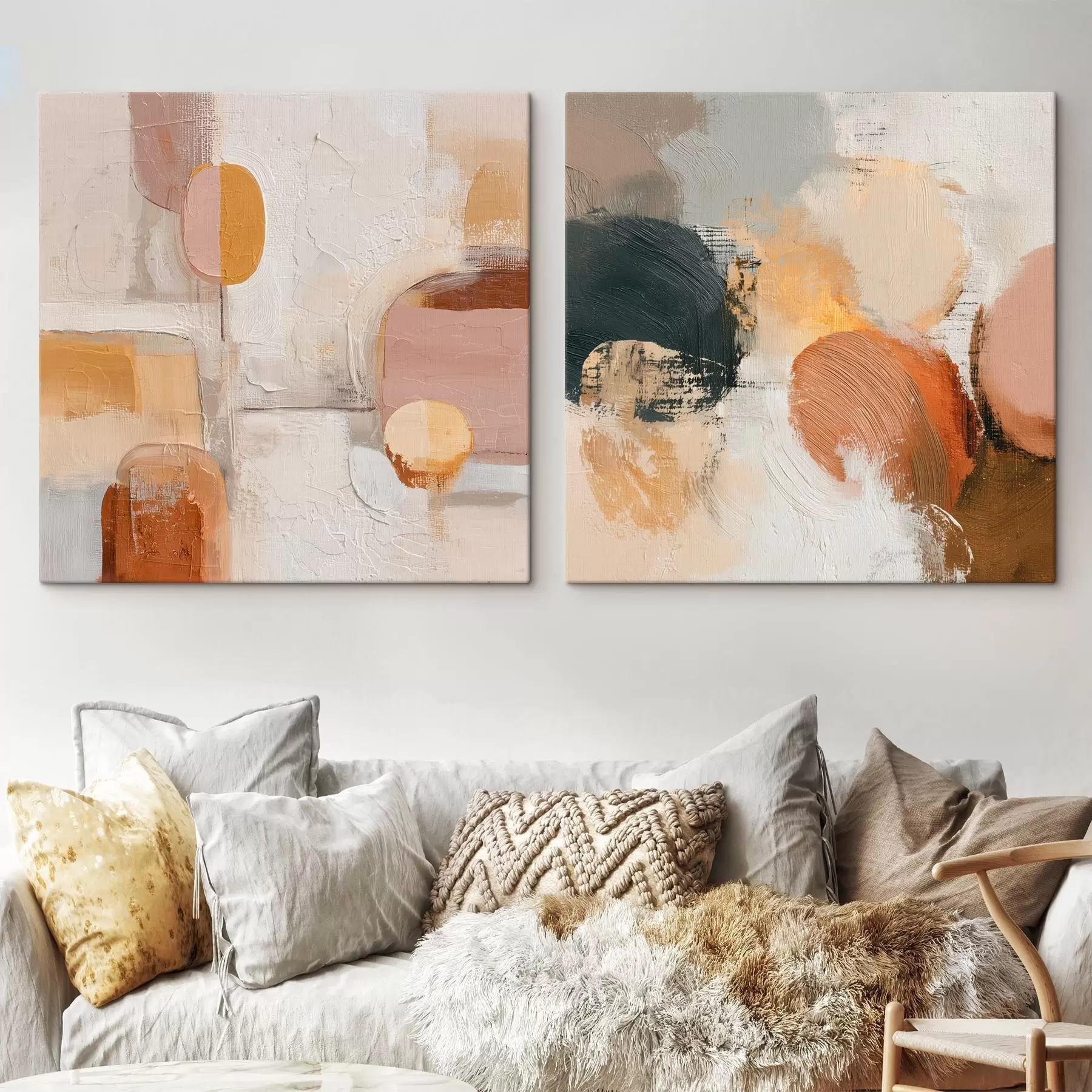 Obraz Geometrie klidu v abstraktním stylu Č. m00747