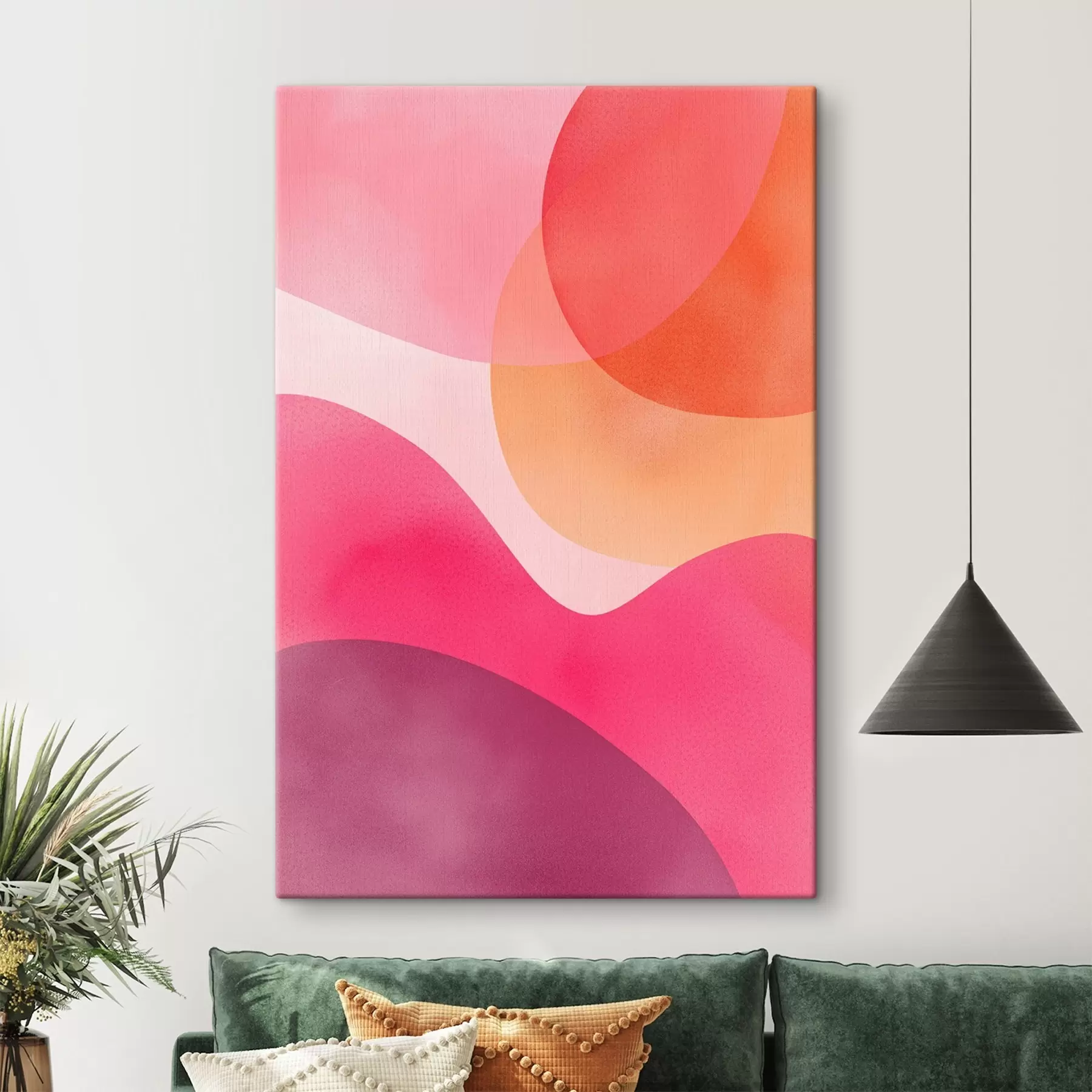 Obraz Abstraktní vlny Č. s46052