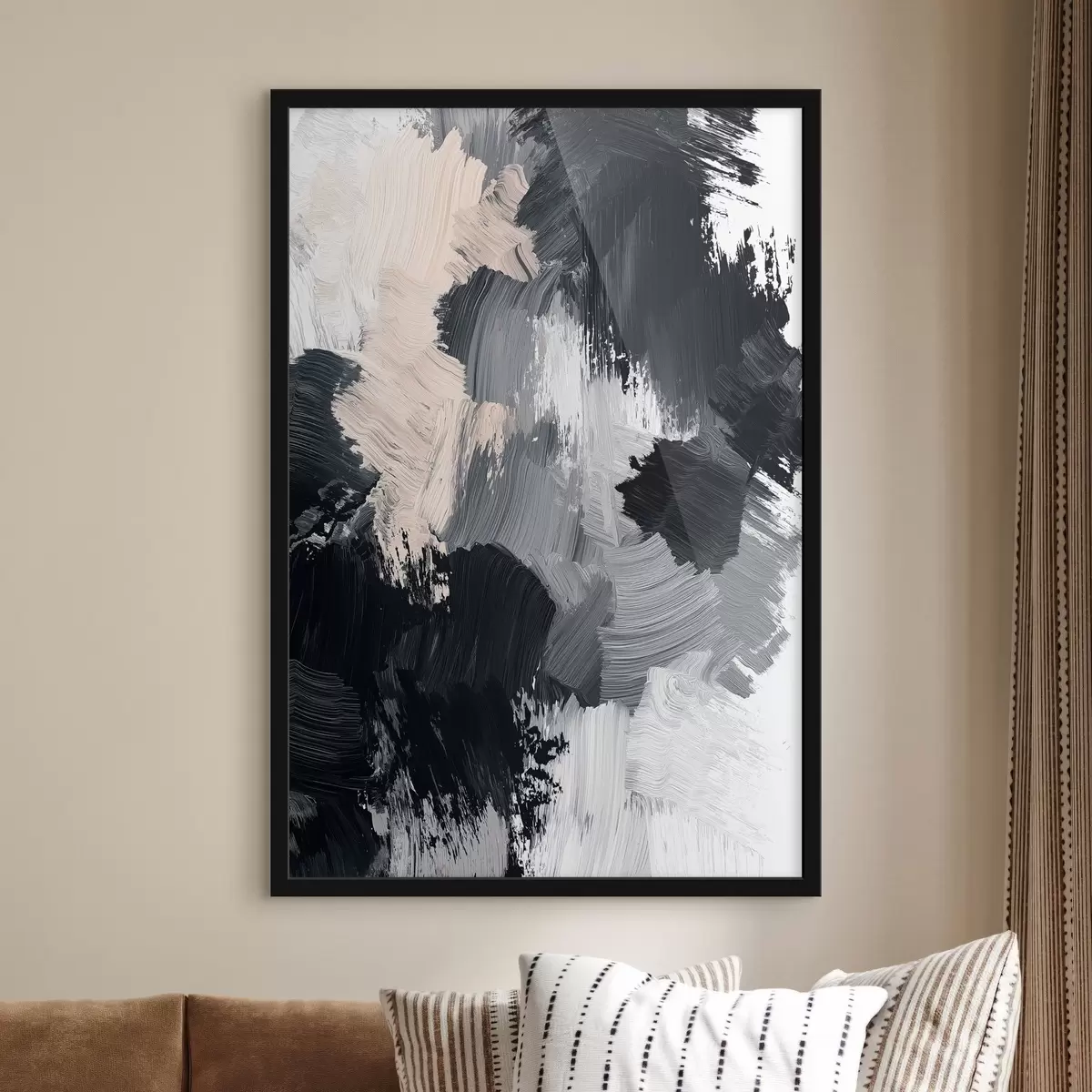 Poster Inkoustové mraky f46028