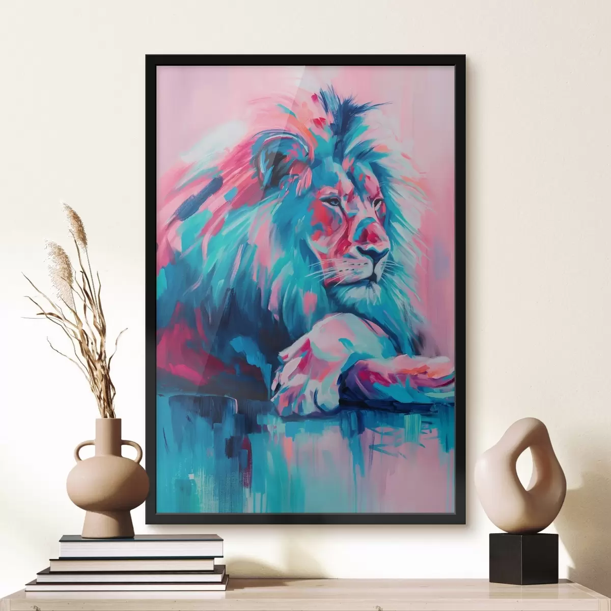Poster Lion f46034