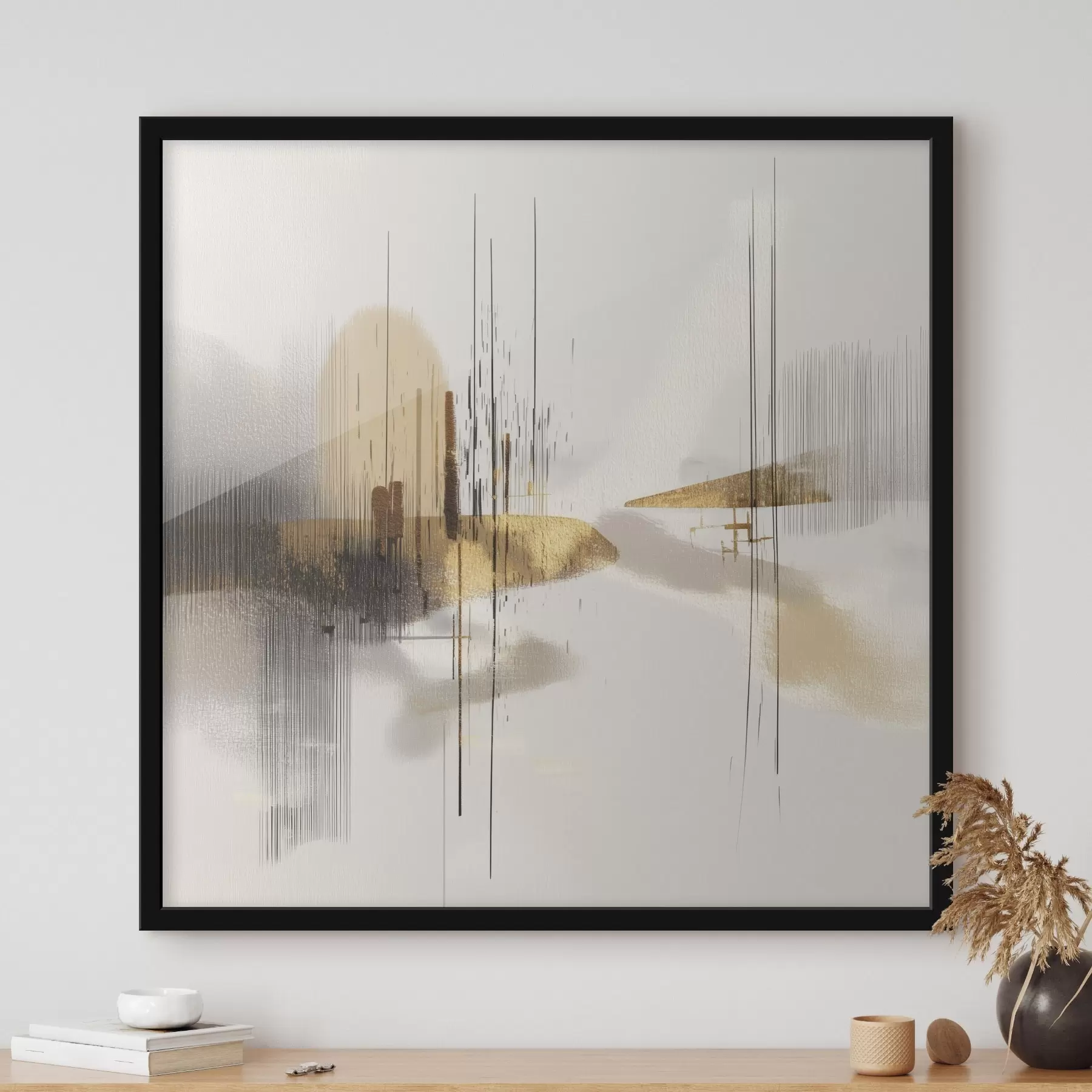 Fototapet Klidné pobřeží v minimalistickém grafickém stylu f45849