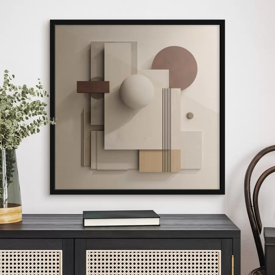 Fototapet Geometrie klidu v moderním minimalistickém stylu f45856