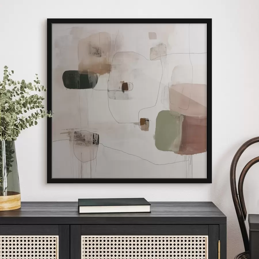 Fototapet Abstraktní minimalismus v teplých odstínech f45860