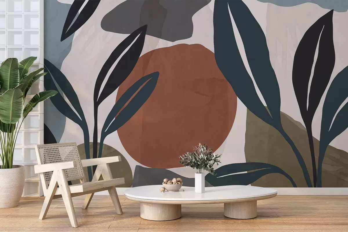 Fototapet Abstrakt Botanika w04592