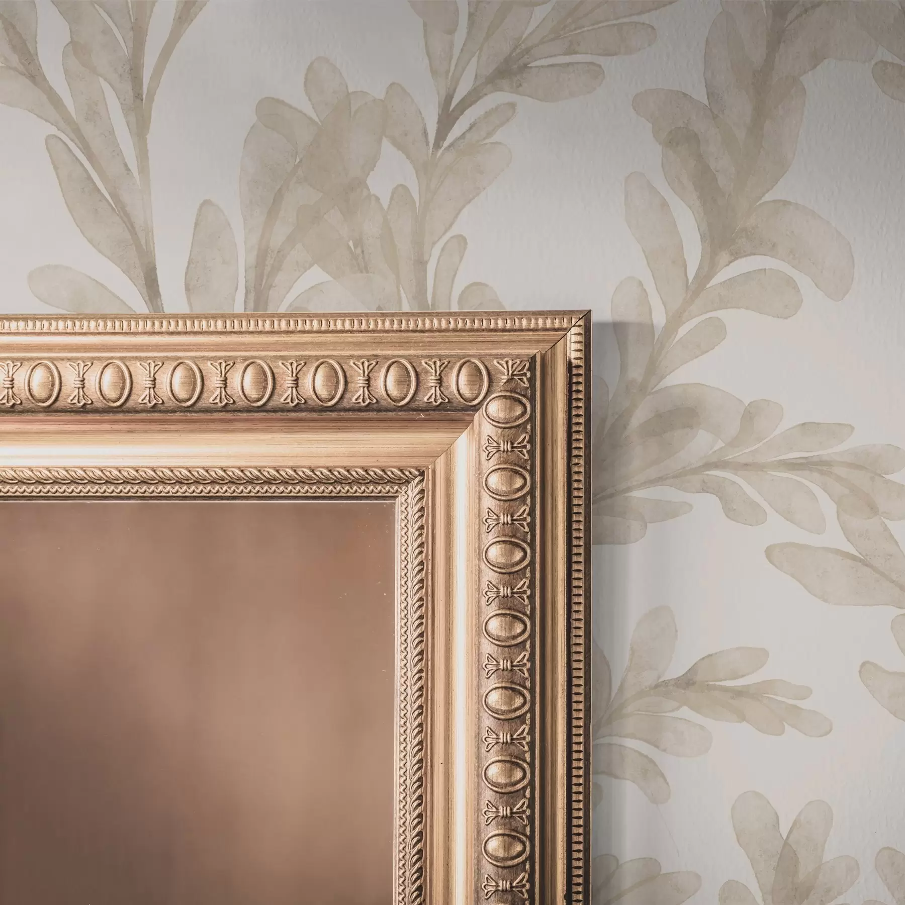 Fototapet Akvarelové béžové větve, jemný botanický motiv a00617