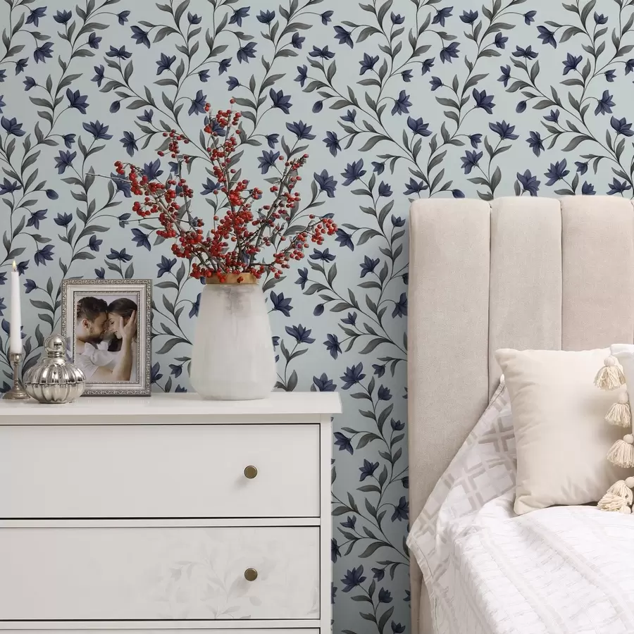 Fototapet Zvonky na světle modrém pozadí a00622v3