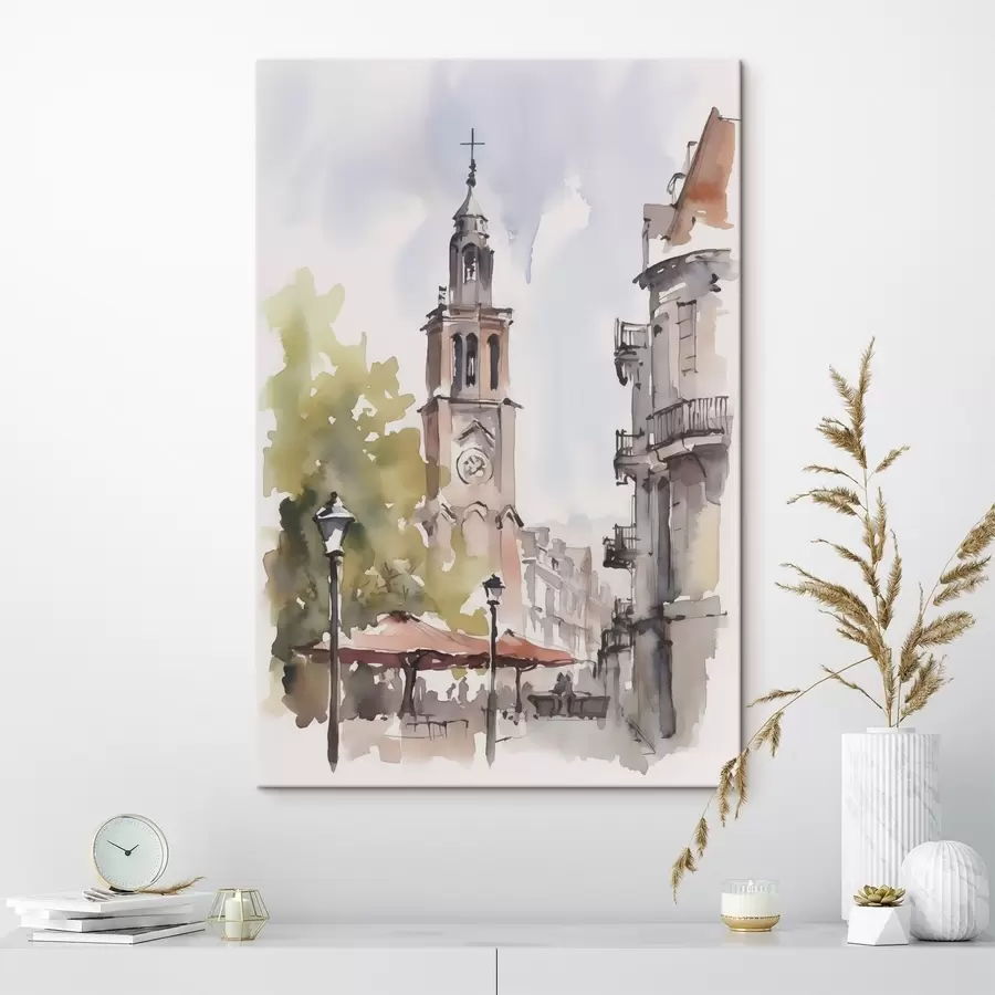 Obraz Pohled na město Č. s46121