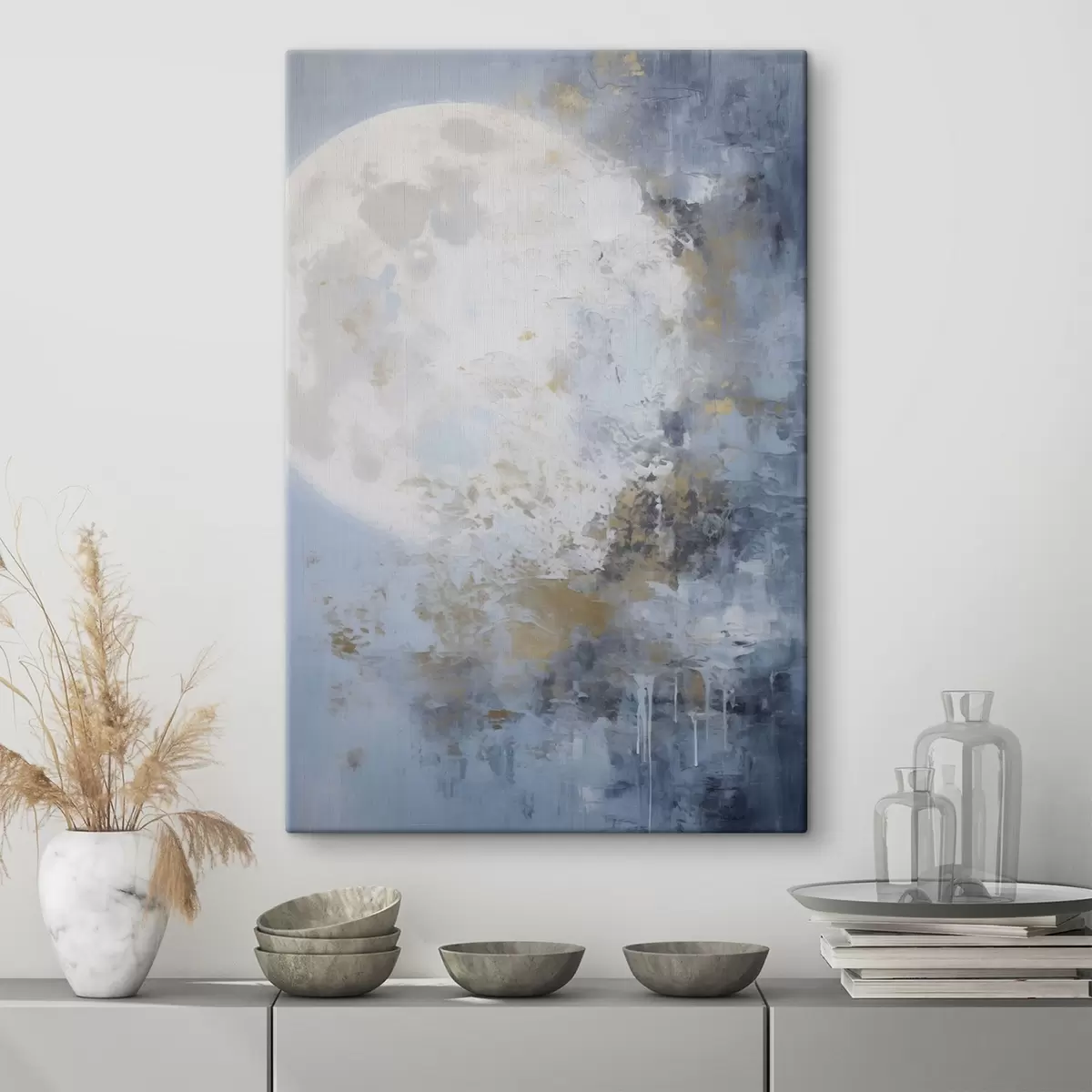 Obraz Abstrakce Měsíce Č. s46125