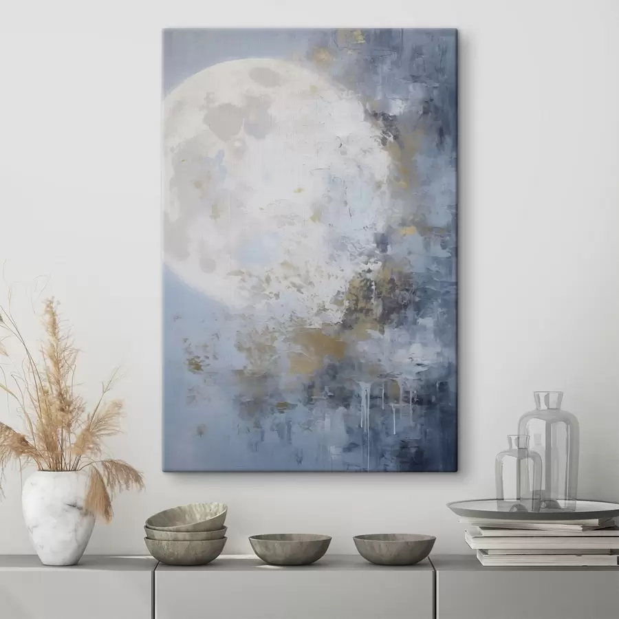 Obraz Abstrakce Měsíce Č. s46125