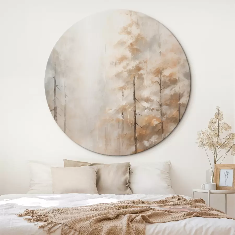 Obraz Stromy v lese imitace malby Č. r46123