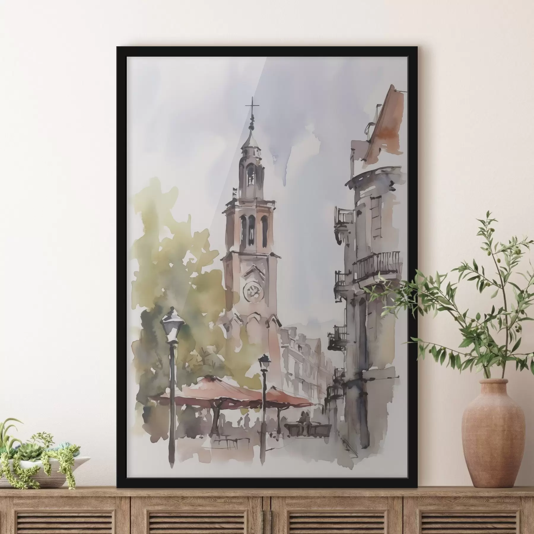 Fototapet Pohled na město f46121