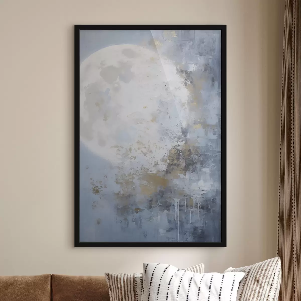 Poster Abstrakce Měsíce f46125