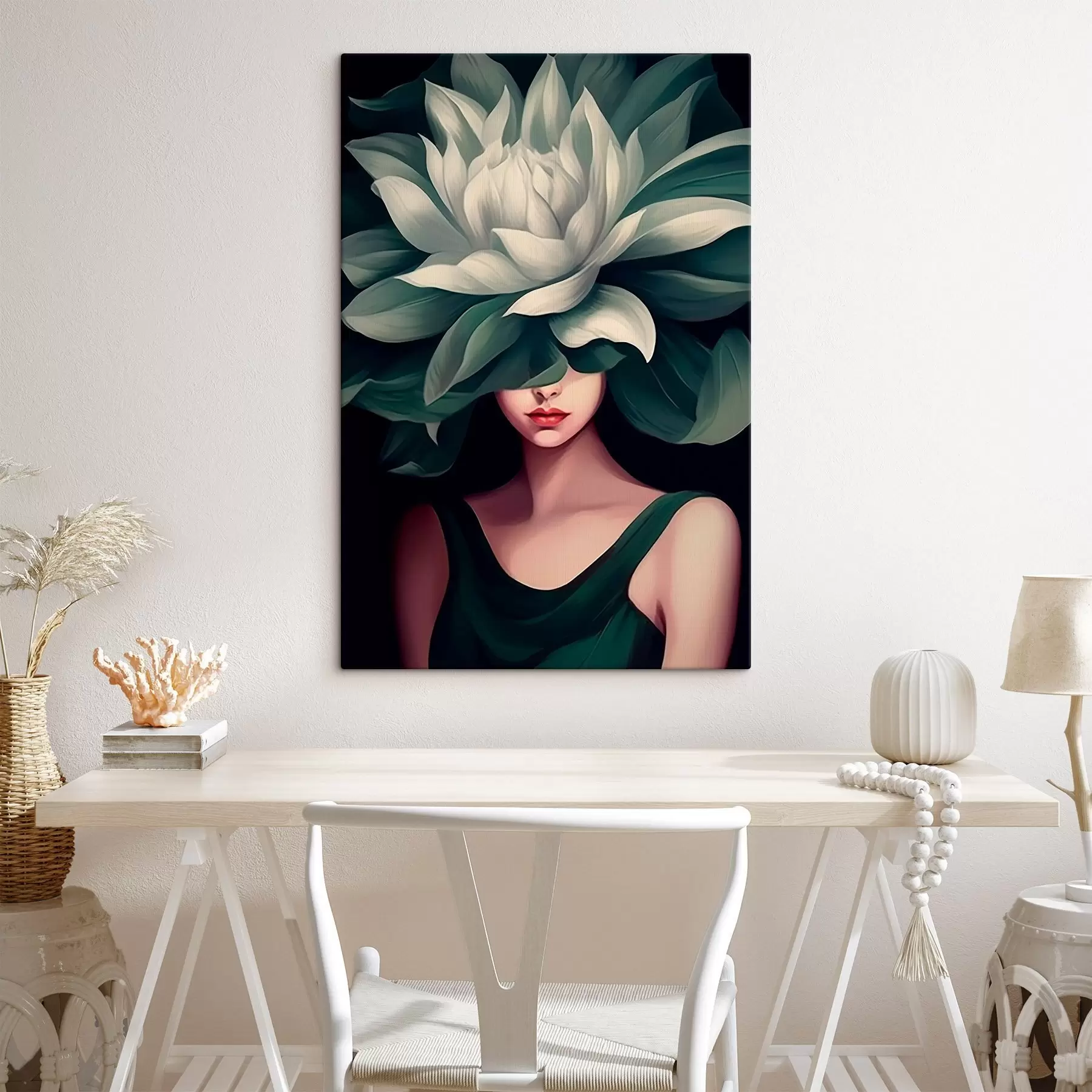 Obraz Dívka s květinou Č. s46207