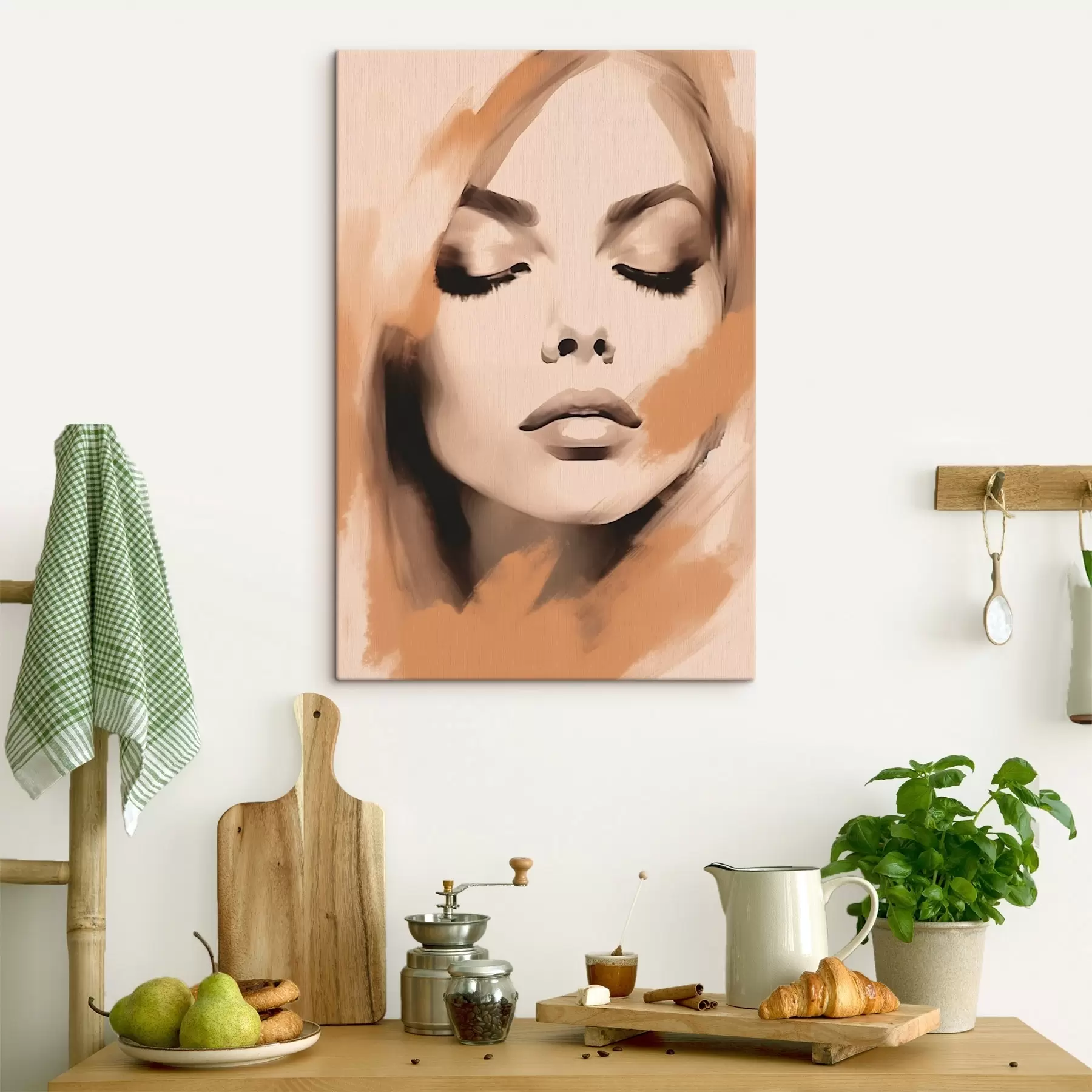 Obraz Ženský portrét Č. s46247