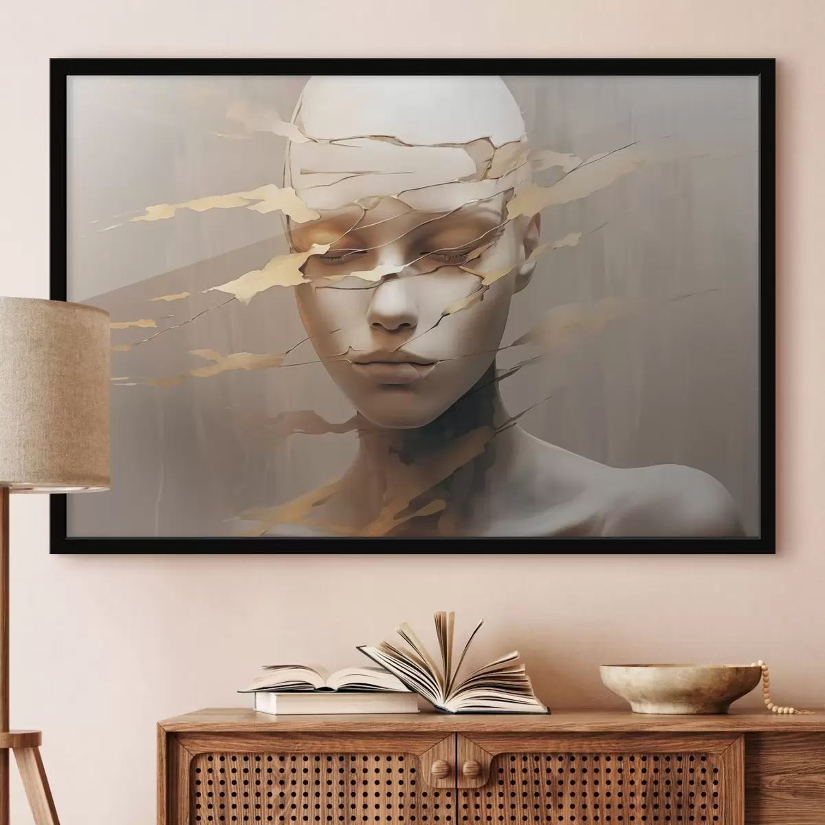 Poster Zlomená tvář f46225