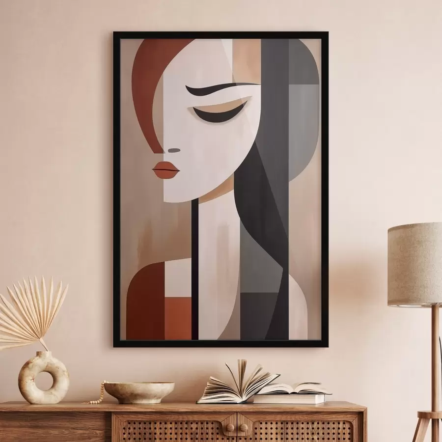 Fototapet Abstraktní tváře f46242