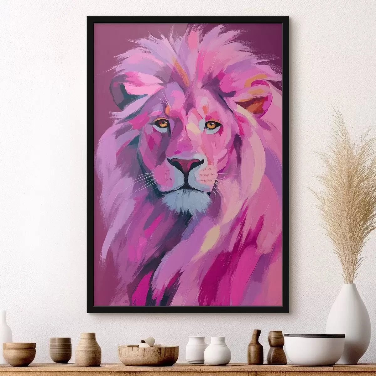 Poster Lion f46243